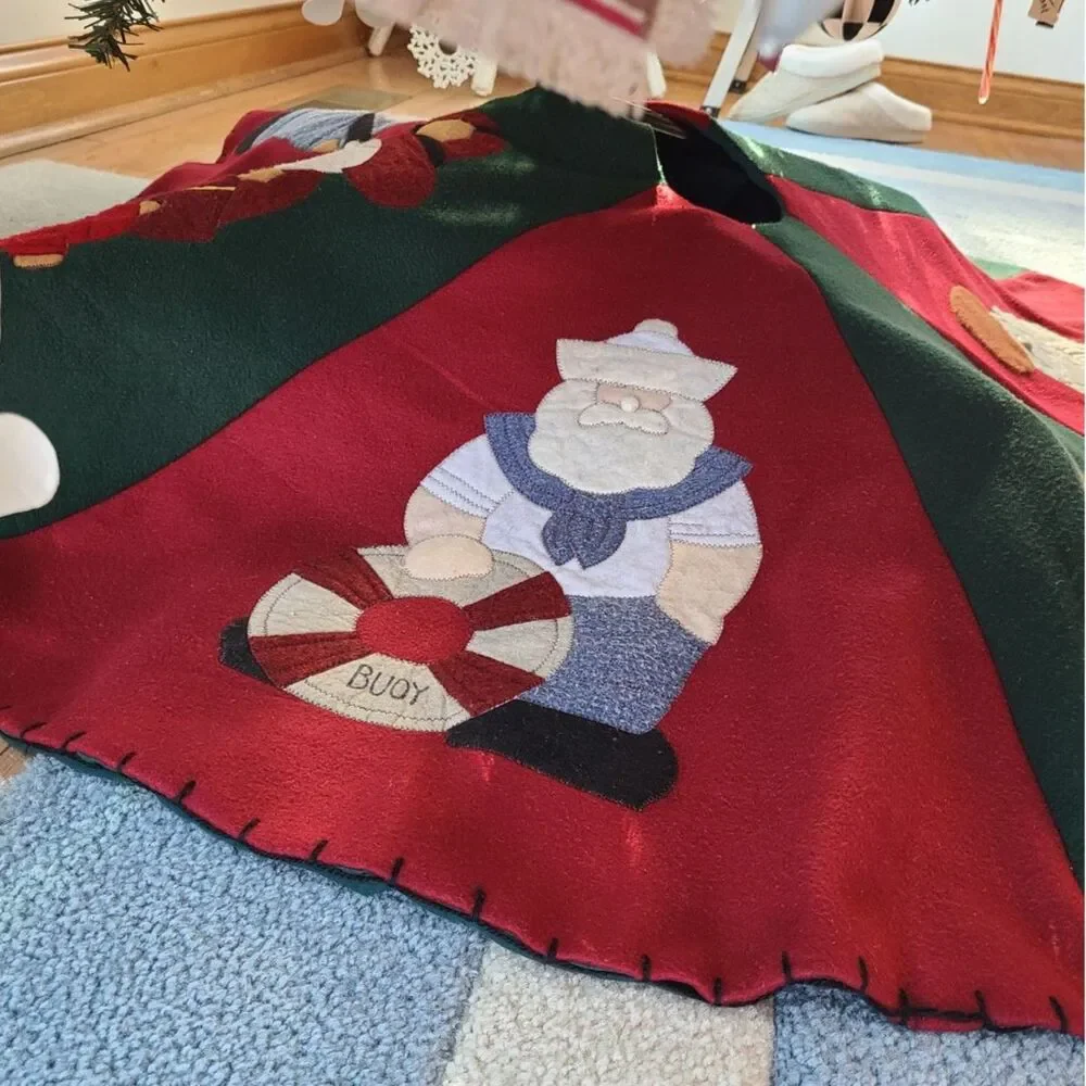 TJMaxx Christmas Tree Skirt Professions Cowboy Golfer Firefighter And More